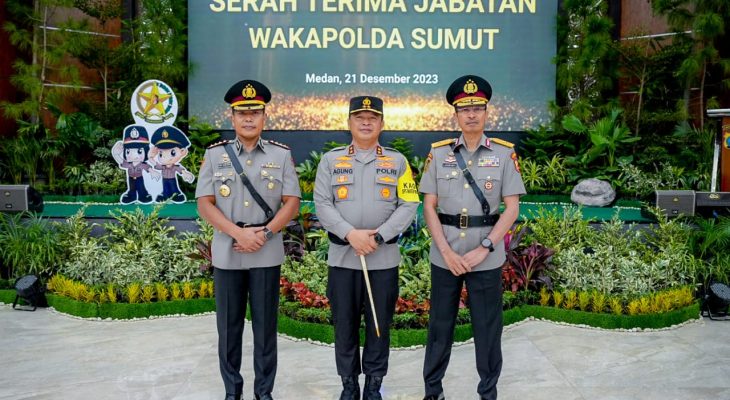 Sertijab Wakapolda Sumut, Kapoldasu Selamat dan Sukses Irjen Jawari