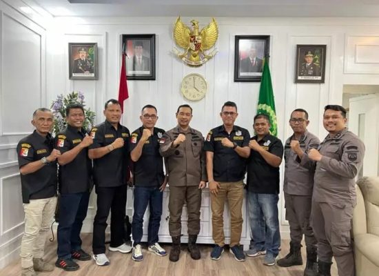 Perbakin Silaturahmi Ke Kajari Binjai Dalam Rangka Sosialisasi & Pencarian Calon Atlet