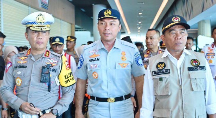 Pastikan Kelancaran Arus Mudik Nataru, Dirut Jasa Raharja, Menhub,  Menko PMK, dan Kakorlantas Polri Gelar Tinjauan ke Sejumlah Daerah