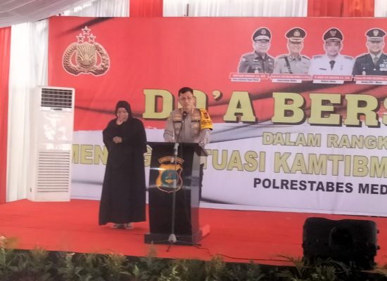 Kombes Teddy Marbun :  Polrestabes Medan Ciptakan Situasi Kamtibmas Kondusif Jelang Tahun Baru dan Pemilu 2024