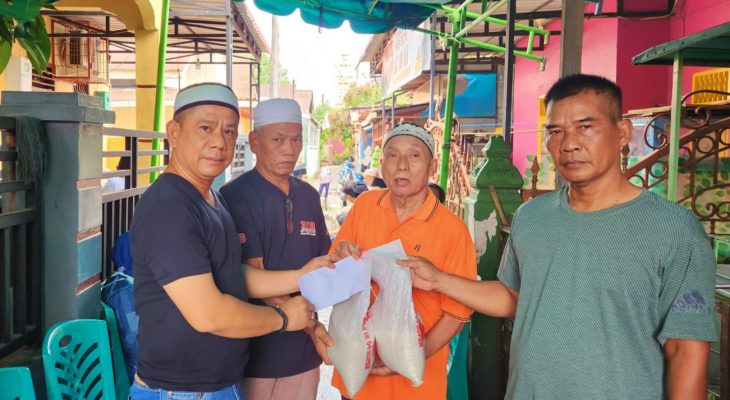 Warga Meninggal, Ketua Pewarta Melayat dan Berikan Bantuan