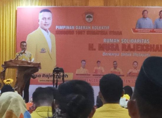 Memperkuat Silaturahmi, Rumah Solidaritas H.Musa Rajekshah Telah Diresmikan