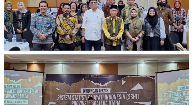 BPS Sumut Gelar Bimtek Sistem Statistik Hayati Indonesia
