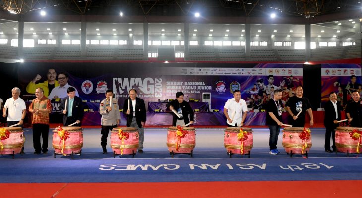 Buka Kejuaraan Indonesia Wushu All Game 2023, Hassanudin Harap Lahirkan Atlet-atlet Berprestasi