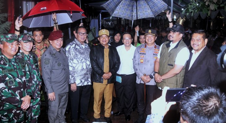 Pastikan Pengamanan Berjalan Baik, Pj Gubernur bersama Forkopimda Sumut Kunjungi Gereja dan Tinjau Pos Pam Nataru