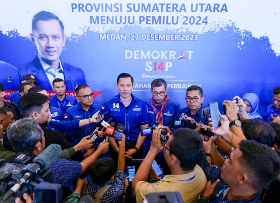 AHY Bergetar Saat Jejakkan Kakinya di Kualanamu : Minggu Terakhir Mari Gaspoool!!