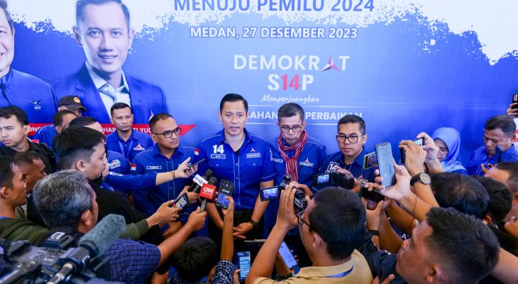 AHY Bergetar Saat Jejakkan Kakinya di Kualanamu : Minggu Terakhir Mari Gaspoool!!