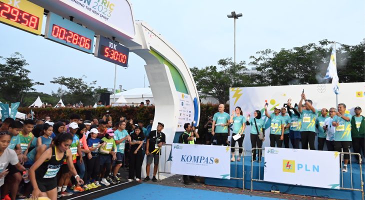 PLN Electric Run 2023 Berhasil Kurangi Emisi 11.880 Kg CO2