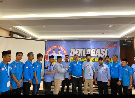 Relawan Kaukus Gemuis Aceh Dikukuhkan, Program Utama Silaturahim Tokoh Masyarakat dan Ulama