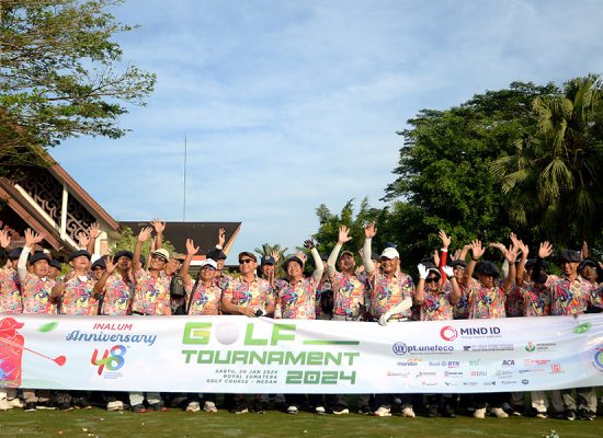 Buka Turnamen Golf Inalum, Pj Gubernur Berharap Semakin Banyak Atlet Lahir dari Sumut