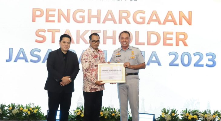 63 Tahun Jasa Raharja Berikan Penghargaan Kepada Stakeholders  dan Mitra Kerja yang Konsisten Mendukung Tugas dan Fungsi  Perusahaan