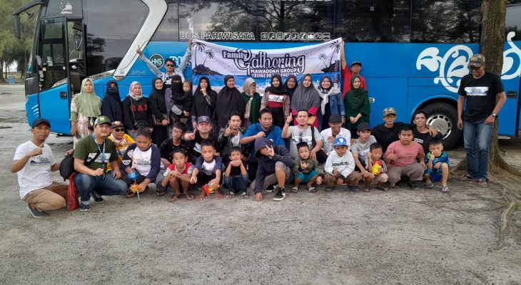 Jalin Silaturahmi & Keakraban, Mawaddah Grup Gelar Family Gathering di Pantai Bali Lestari