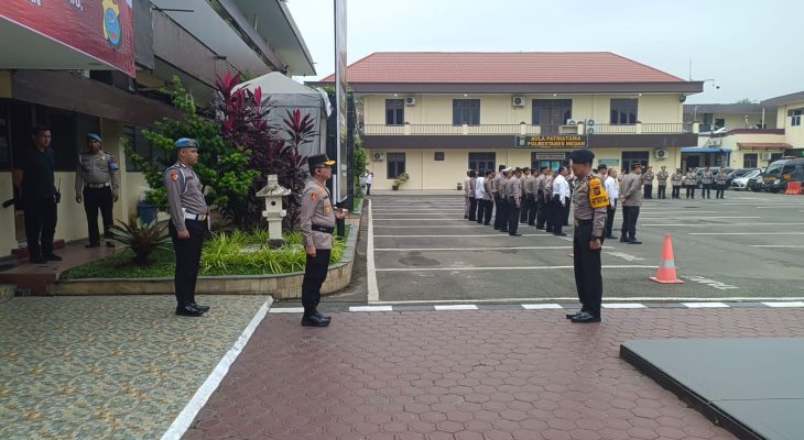 Atensi Judi, Narkoba dan Kejahatan Jalanan, Kapolrestabes Medan : Tingkatkan Patroli Siang dan Malam