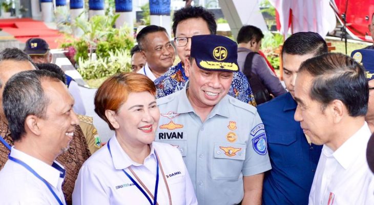 Direktur Utama Jasa Raharja Hadiri Peresmian Terminal Tipe A  Pakupatan oleh Presiden Jokowi