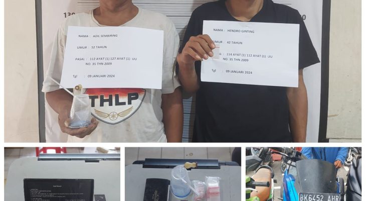 Jawab Keresahan Warga, Satresnarkoba Polrestabes Medan Gerebek Kawasan Tanjung Anom