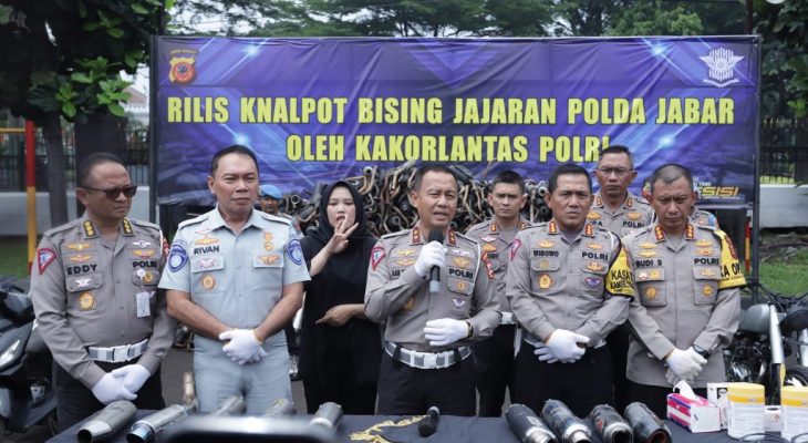 Jasa Raharja Dukung Upaya Korlantas Polri Tangani Penggunaan Knalpot Brong