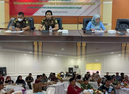 Kejari Binjai Gelar Penerangan Hukum ke Sekolah Lingkungan PD Muhamadiyah