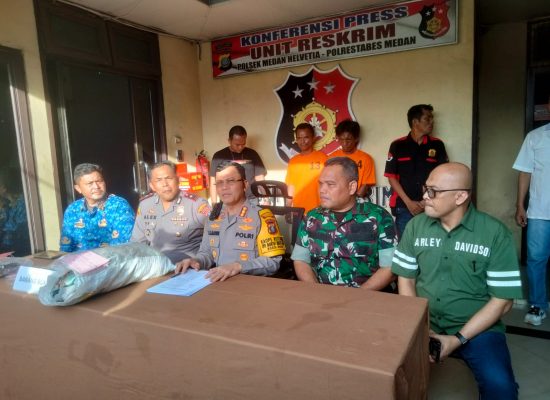 Seorang ART Bongkar Rumah Majikan Ditangkap Polsek Medan Helvetia di Perbaungan