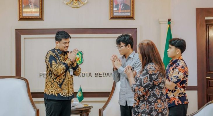 Mahasiswa Asal Sumut Ingin Kembangkan Mobil Listrik Ini Disambut Baik Walikota Medan
