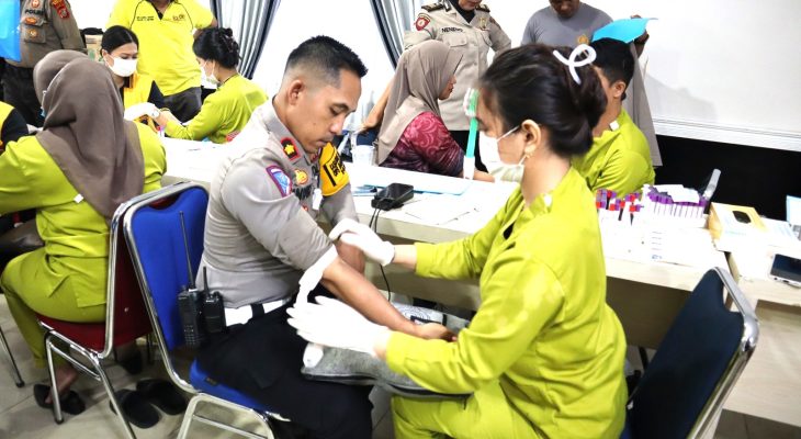 Polrestabes Medan Kembali Gelar Pemeriksaan Kesehatan Berkala Terhadap Anggota