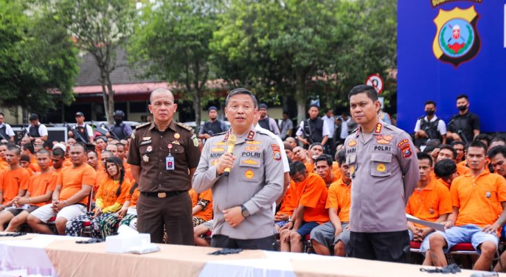 Perburuan Narkoba Semakin Gencar, Terbaru 2.252 Jaringan Ditangkap Polda Sumut