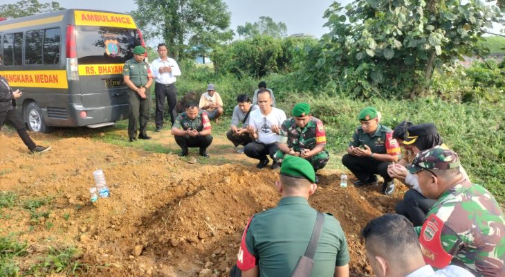 Jenazah Korban Ledakan Gas di Jalan SM Raja Medan Dimakamkan di Kuburan Delitua