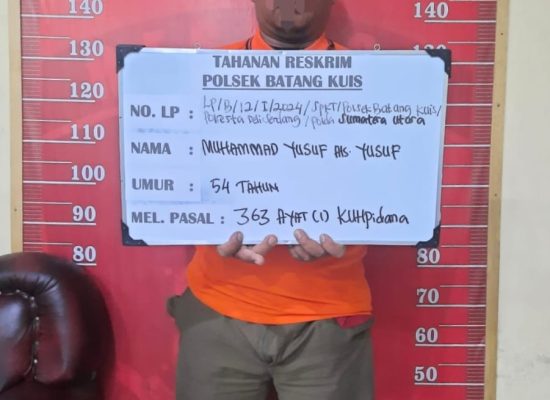 Maling 30 Gram Emas & Uang Rp10 Juta, Pria Ngaku Petugas PLN di Deli Serdang Gol, Kawannya DPO