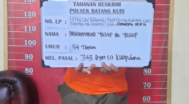 Maling 30 Gram Emas & Uang Rp10 Juta, Pria Ngaku Petugas PLN di Deli Serdang Gol, Kawannya DPO