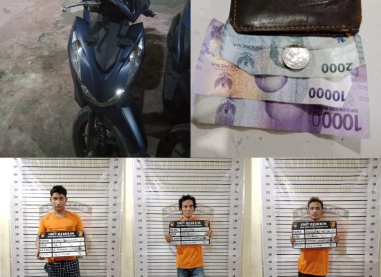 Resahkan Warga, Polsekta Percut Sei Tuan Tembak 3 Pencuri Sepeda Motor yang Merupakan Residiviis