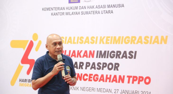 Semarak HBI Ke-74, Kolaborasi Jajaran Keimigrasian Kumham Sumut Hadirkan Layanan Paspor Simpatik di Kota Medan
