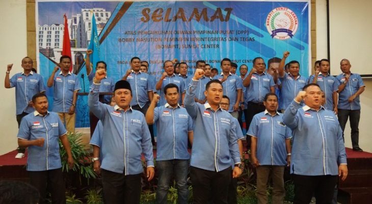 Bonapit Sumut Center Siap Menangkan Bobby Nasution di Kontestasi Pilkada Gubsu 2024