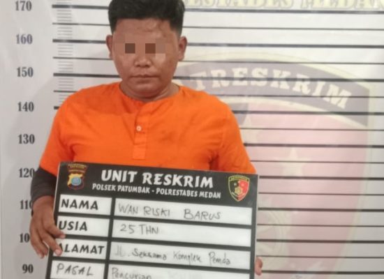 Polsek Patumbak Ringkus Maling Motor di Amplas