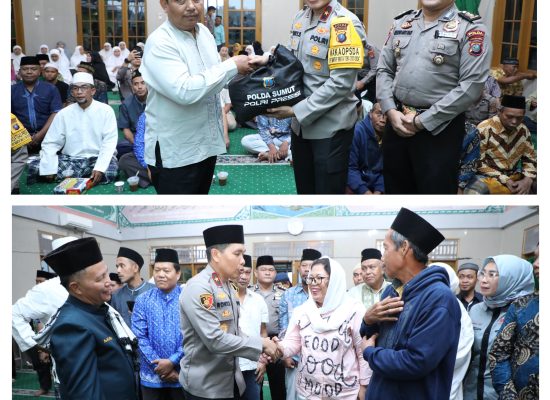 Subuh Keliling, Wakapolda Sumut : Angka Kejahatan Menurun