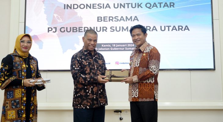 Terima Kunjungan Dubes Indonesia untuk Qatar, Pj Gubernur Sumut Optimis Kerja Sama akan Semakin Kuat