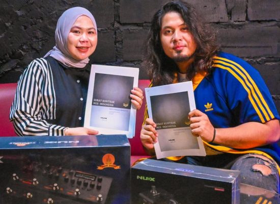 Gitaris Bless The Knights, Fritz Faraday Jadi Brand Ambassador Produk Multi Efek, NUX