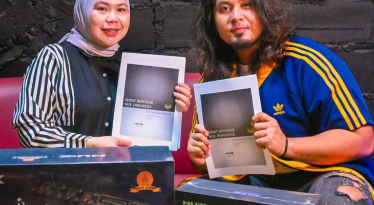 Gitaris Bless The Knights, Fritz Faraday Jadi Brand Ambassador Produk Multi Efek, NUX