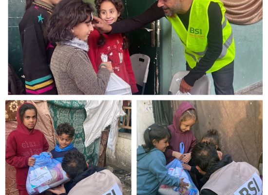 BSI Maslahat Salurkan Bantuan Musim Dingin, Makanan Hangat dan Siap Saji untuk Rakyat Palestina