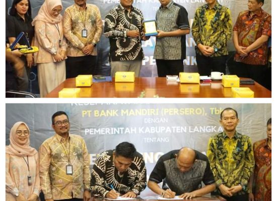 Pemkab Langkat & Bank Mandiri Teken MoU, Syah Afandin : Kesepakatan Bersama