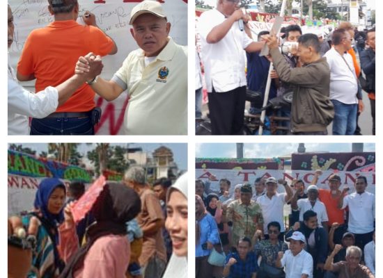 Forum Rakyat Bersama Ratusan Warga Medan Tandatangani Deklarasi Lawan Kecurangan Pemilu Pilpres 2024