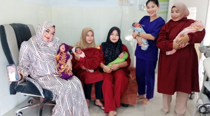 5 Bayi lahir di Klinik Praktek, Bidan Hj Romauli : Momen Menegangkan Bisa Berubah Menjadi Kebahagiaan