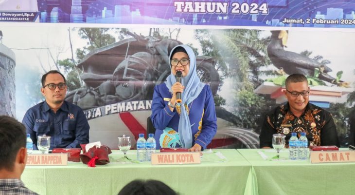 Walikota dr Susanti Dewayani SpA Buka Musrenbang RKPD Kecamatan Siantar Selatan Tahun 2025