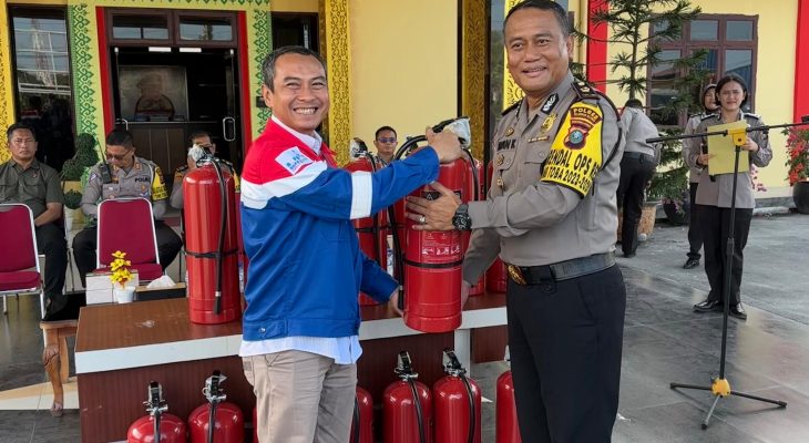 Perkuat Sinergi dengan Kepolisian, Pertamina Patra Niaga Laksanakan Pelatihan Penggunaan APAR