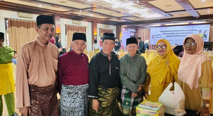 Tokoh Masyarakat Melayu untuk Perubahan Bacakan Komitmen Dukung dan Menangkan Paslon 01