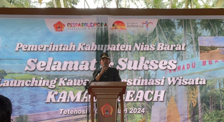 PLN Alirkan Listrik di Objek Wisata Pantai Kamadu Nias Barat