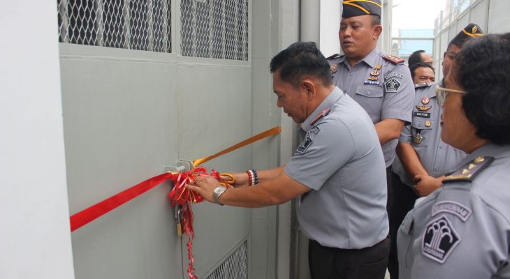 Kakanwil Kemenkumham Sumut Resmikan Gedung Blok Hunian Baru Lapas Binjai