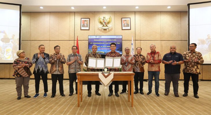 PGN Pasok Gas Bumi ke Industri Kaca di KIT Batang