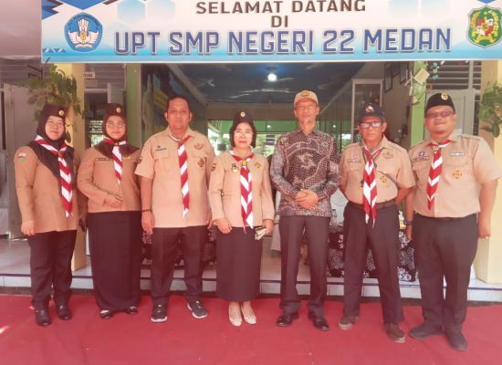 SMPN 22 Medan Selenggarakan Giat Pramuka Prestasi V 2024