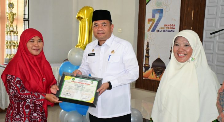 Sekdakab Deli Serdang Buka Porseni RA Ke X Tahun 2024