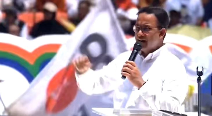 Kampanye Akbar Terakhir Capres-Cawapres 01, Anies Minta Maaf Jurnalis Sulit Meliput Kampanye Akbar di JIS