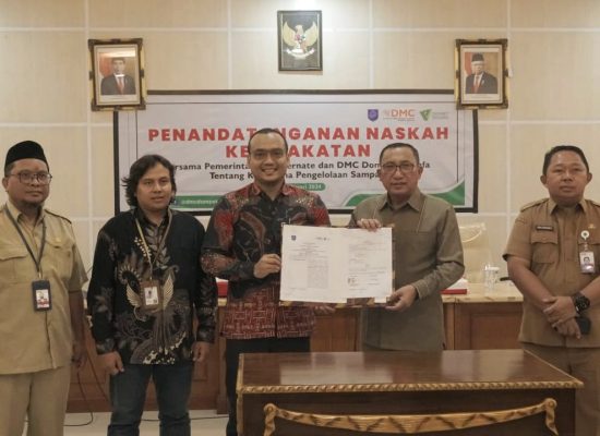 Pemerintah Kota Ternate dan DMC Dompet Dhuafa Sepakat Kolaboraksi Pengelolaan Sampah